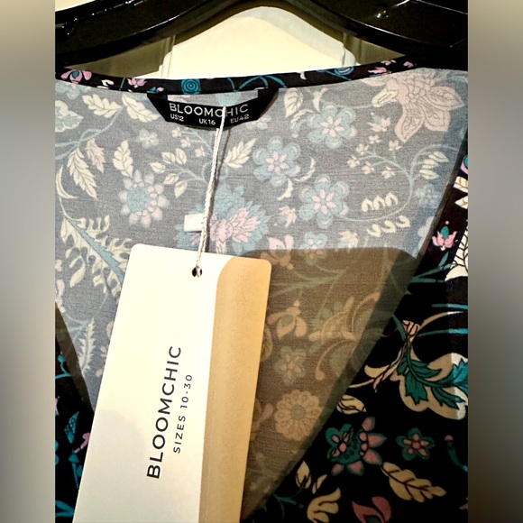 BloomChic floral button maxi dress NWT - Picture 4 of 6